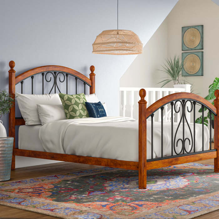 Lark Manor Nordland OpenFrame Bed & Reviews Wayfair